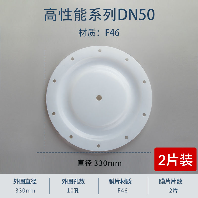 330mm 10孔特氟龍F46膜片
